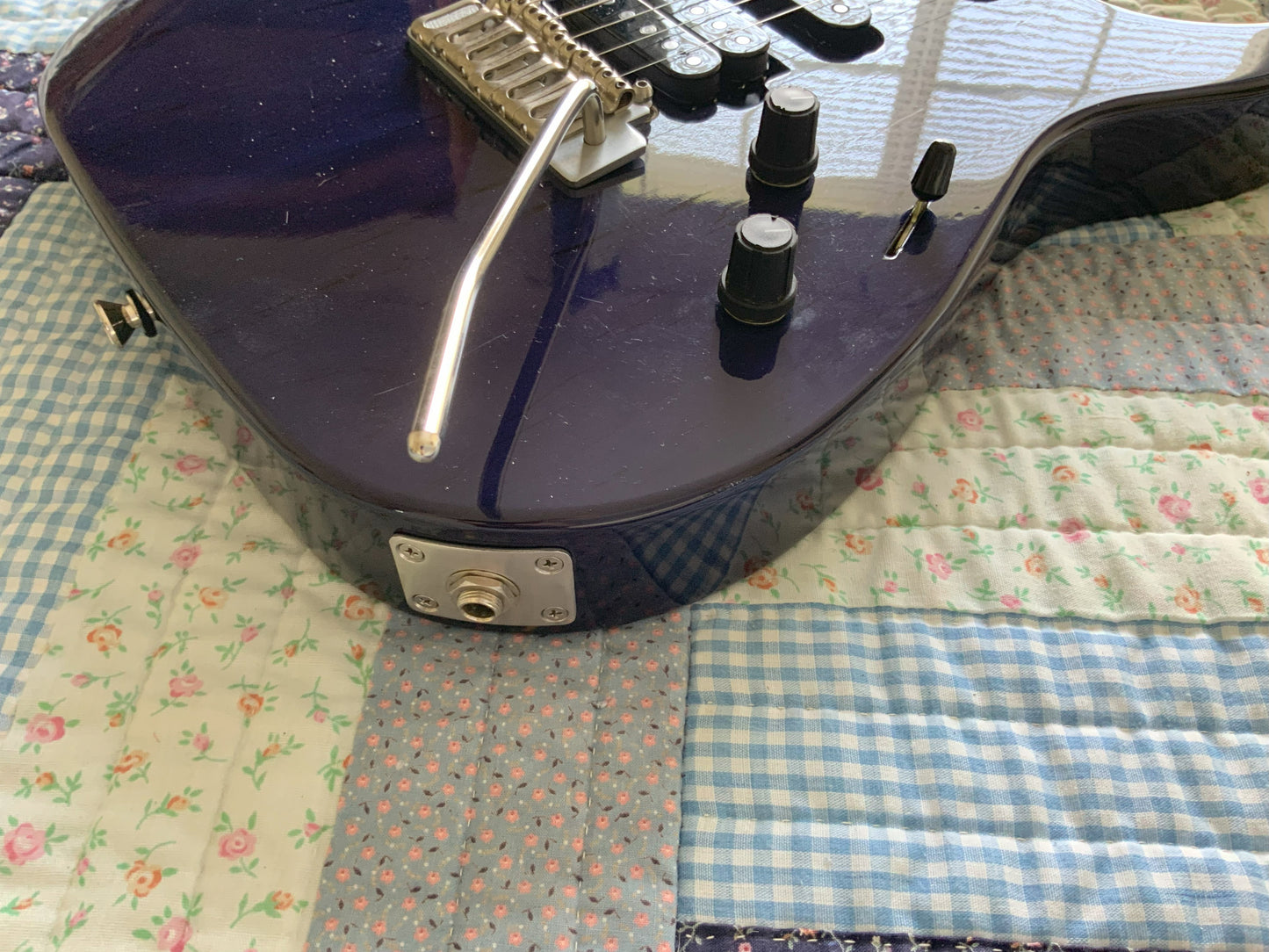 US Masters Sportster Classic SSH SuperStrat, Good Condition, Blue