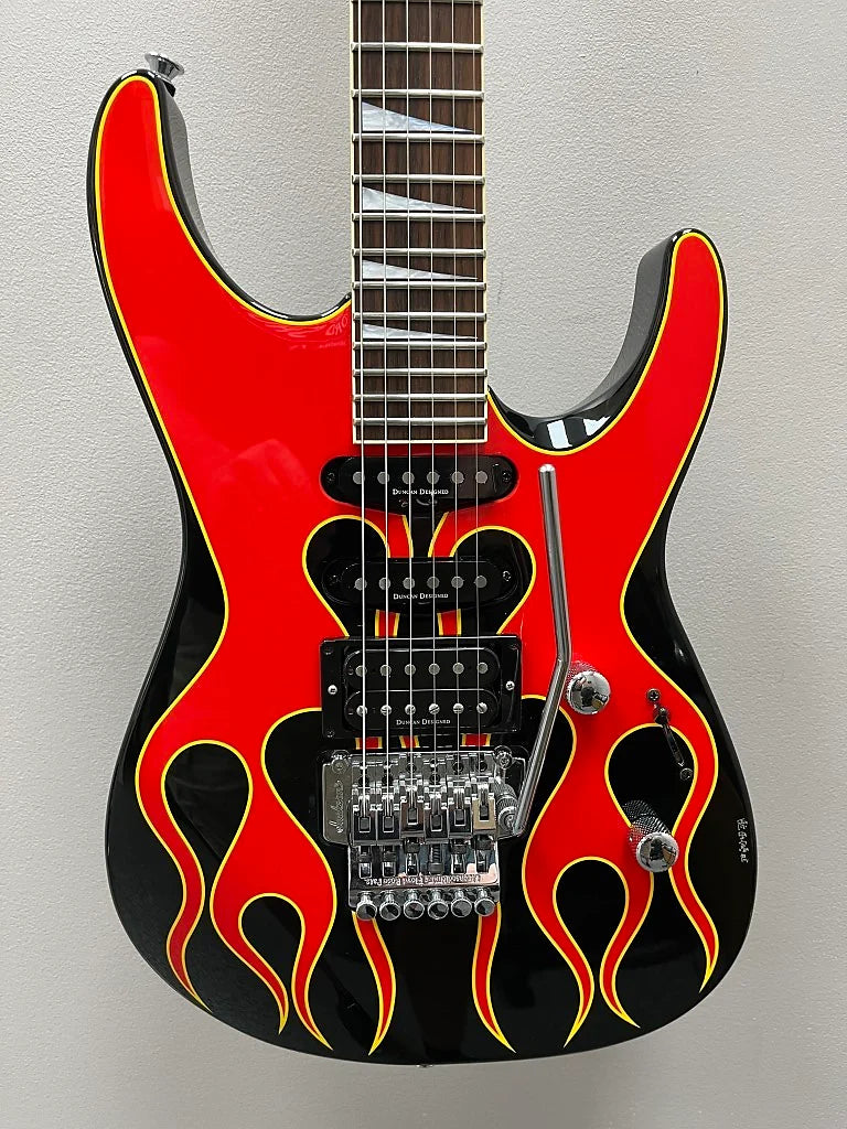 Jackson Dinky DK-2 1996 - Hot Rod Flames