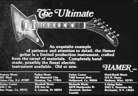 Hamer Guitars: Early History 1973-1977