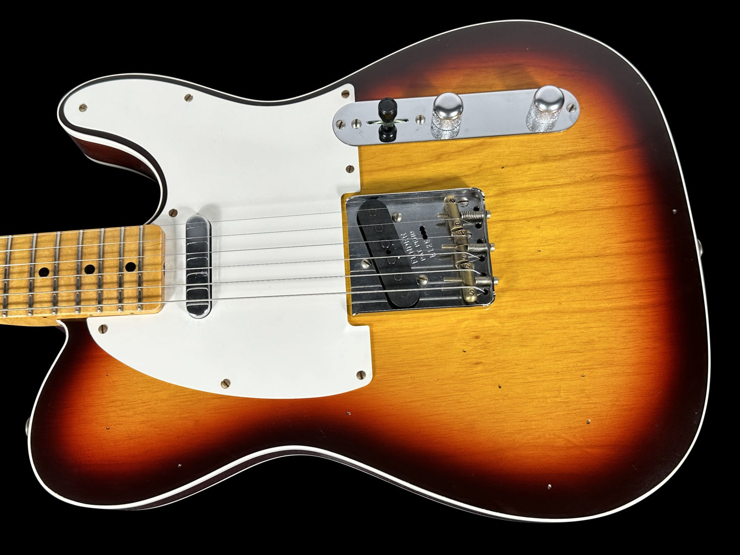 Fender Telecaster Custom 50s Twisted Tele Custom Shop Limited Edition Journeyman - 3 Color Sunburst - Mint Condition