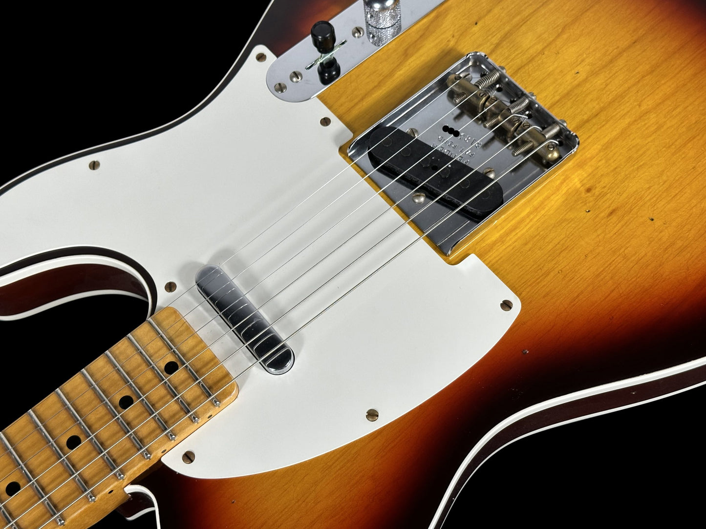 Fender Telecaster Custom 50s Twisted Tele Custom Shop Limited Edition Journeyman - 3 Color Sunburst - Mint Condition