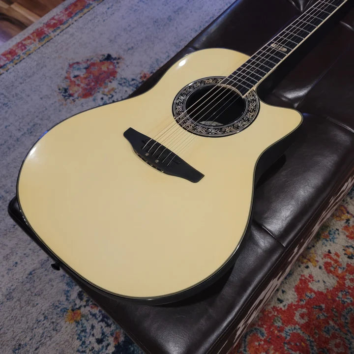 1986 Ovation 1986-6 Collector's Series - Pearl White - USA Model 20th Anniversary