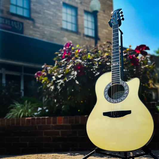 1986 Ovation 1986-6 Collector's Series - Pearl White - USA Model 20th Anniversary