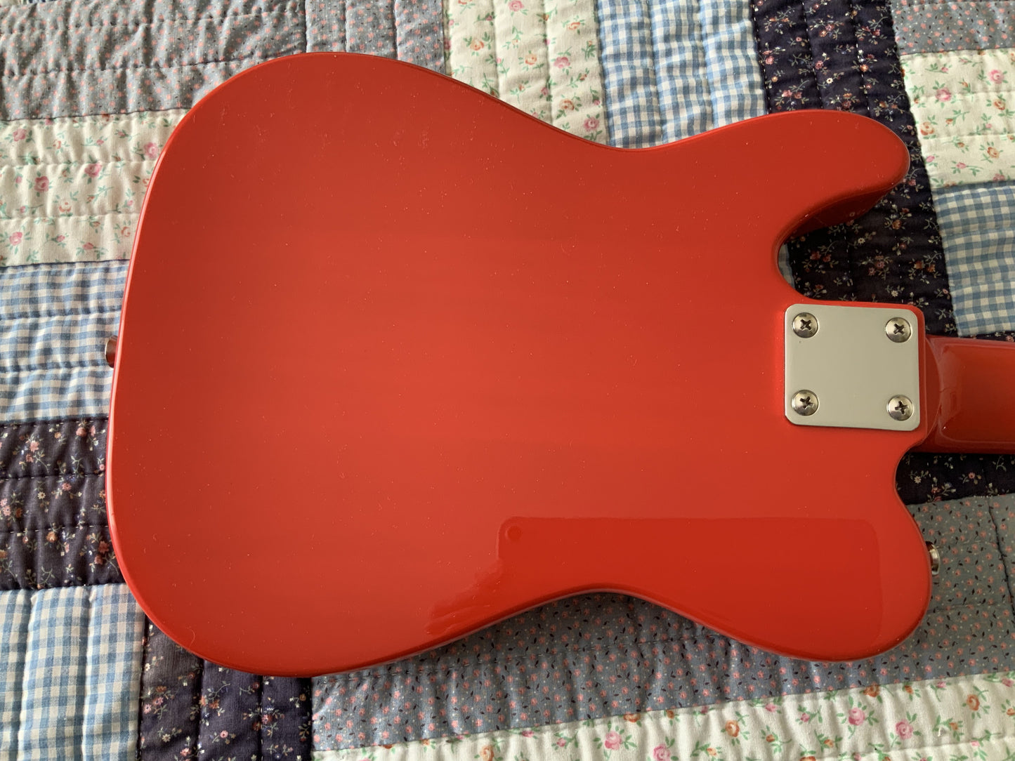 Dead Mint StewMac Mini Tele 5 Star In Eye Catching Red Gloss