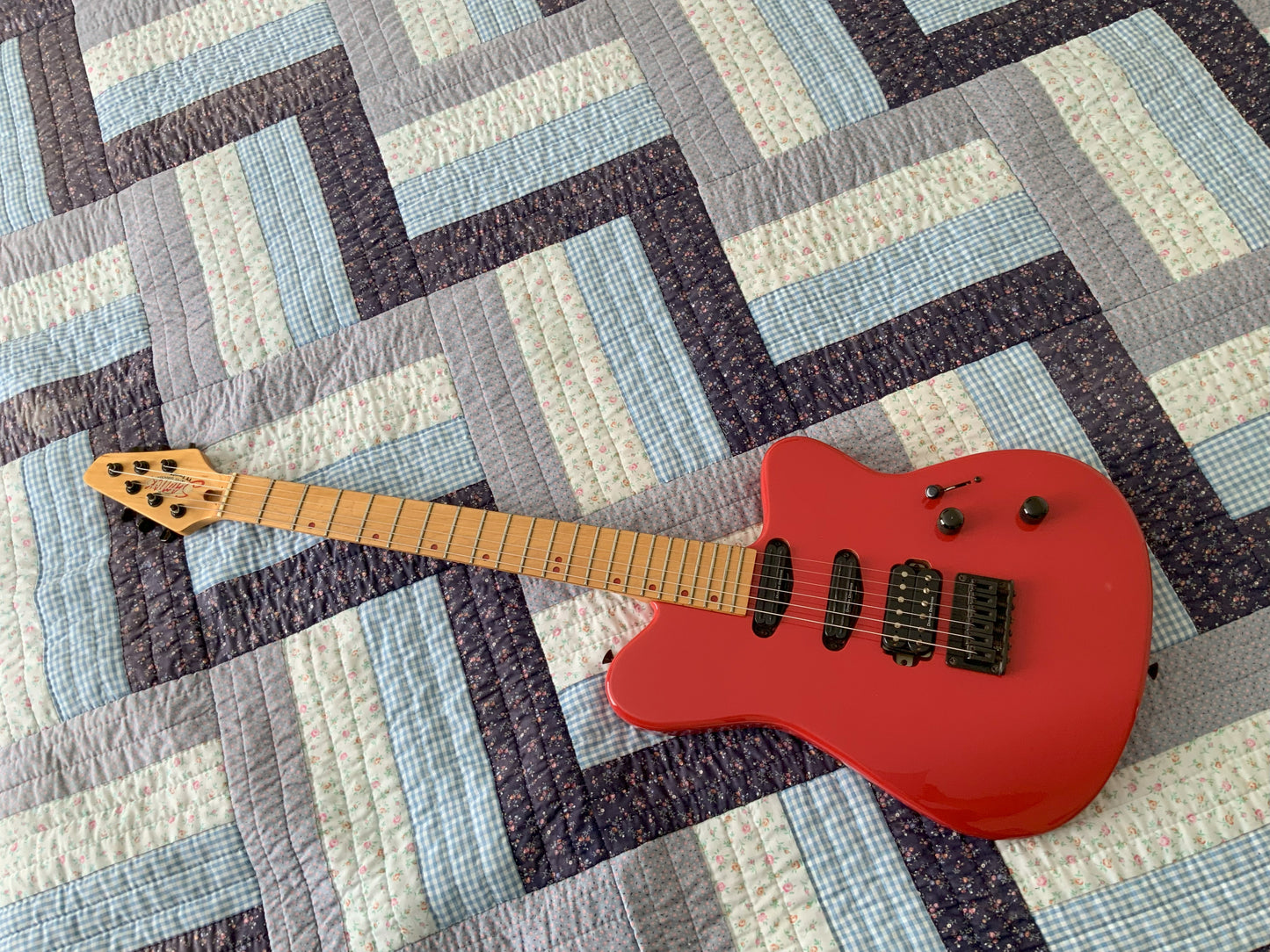 Samick Blues Saraceno TV20 Hardtail Gloss Red  - Excellent Condition