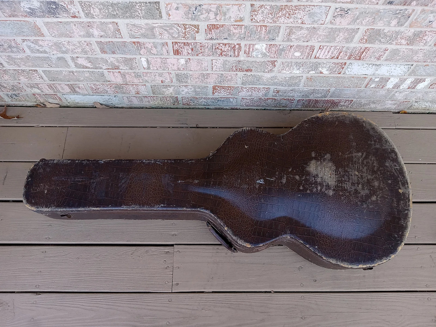 Kay K-23 Jumbo Acoustic Guitar 1950s w/ Lifton Hardshell Case - Natural - Fair Condition