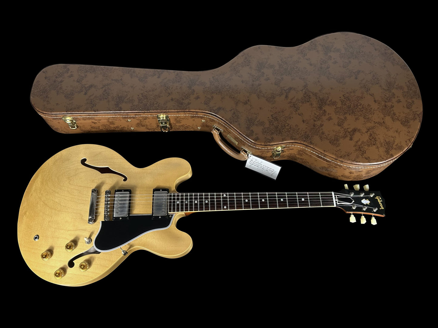 Gibson ES-335 1959 Custom Shop 59 Historic Murphy Lab Ultra Light Aged - 2022 Mint ~ Vintage Natural