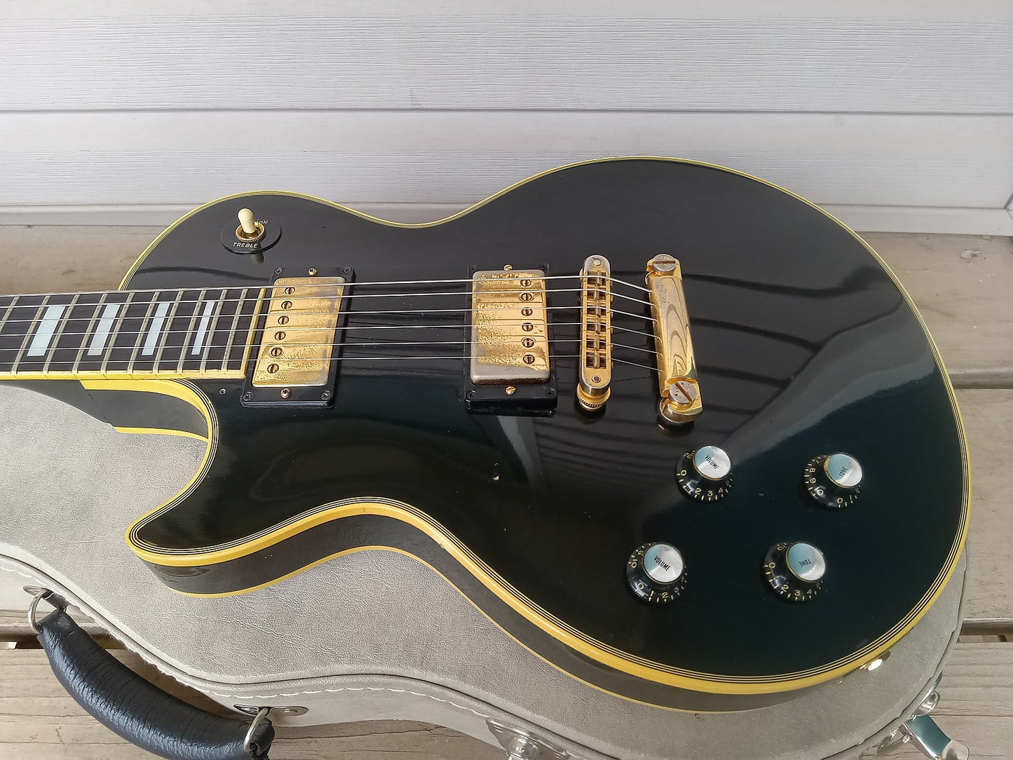 Gibson Les Paul Custom Left Handed 1979 - TKL Hardshell Case - Good Condition