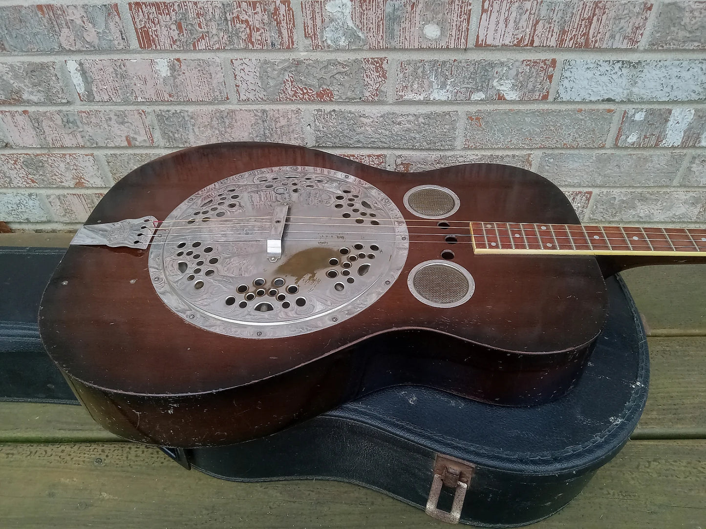 Dobro Roundneck Model 50 Tenor Wood Body Resonator Acoustic Guitar