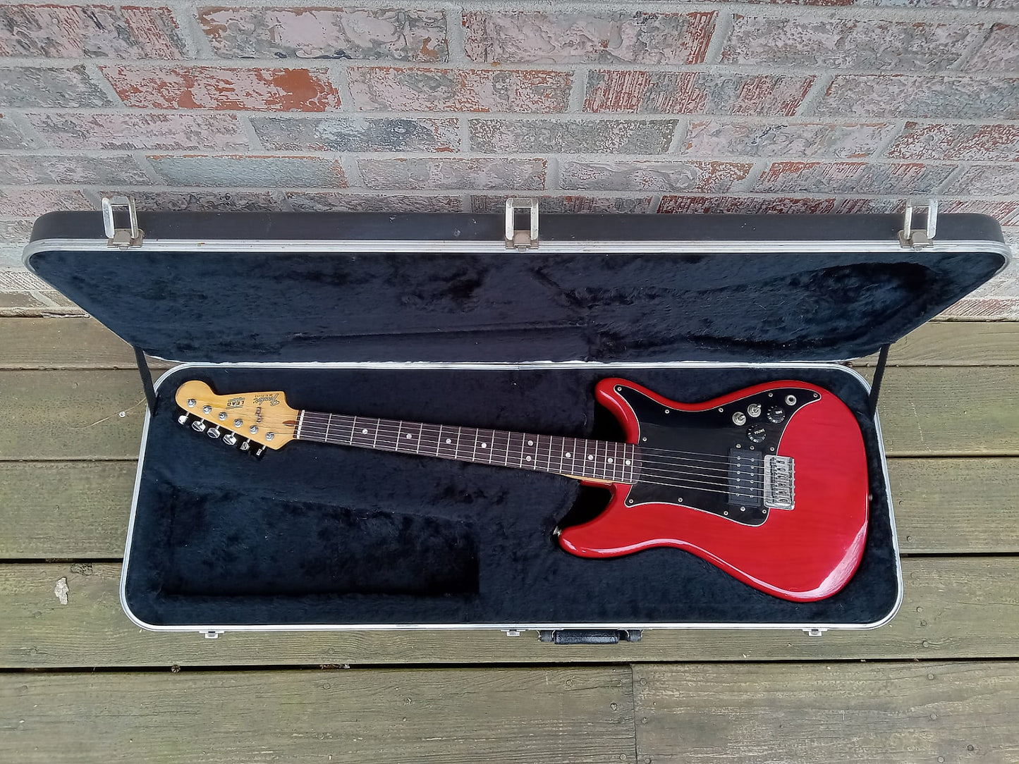 Fender Lead I with Original Case - 1981 - Wine Red - Good Condition